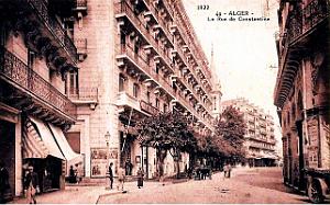 2763- Alger - Rue de Constantine - 1922